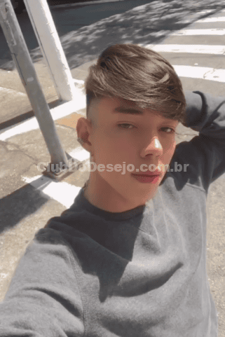 Acompanhante Enzo novinho